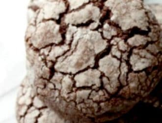 chocolate crackle cookies