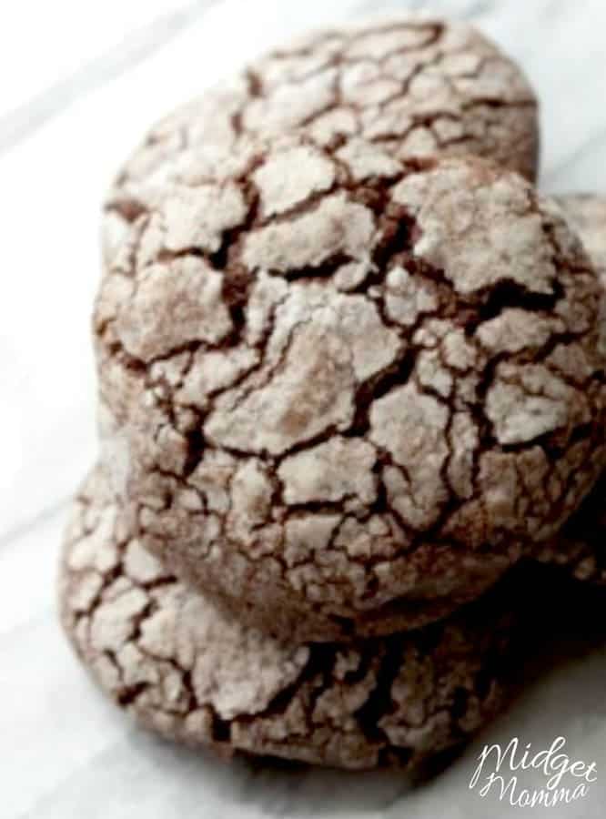 chocolate crackle cookies