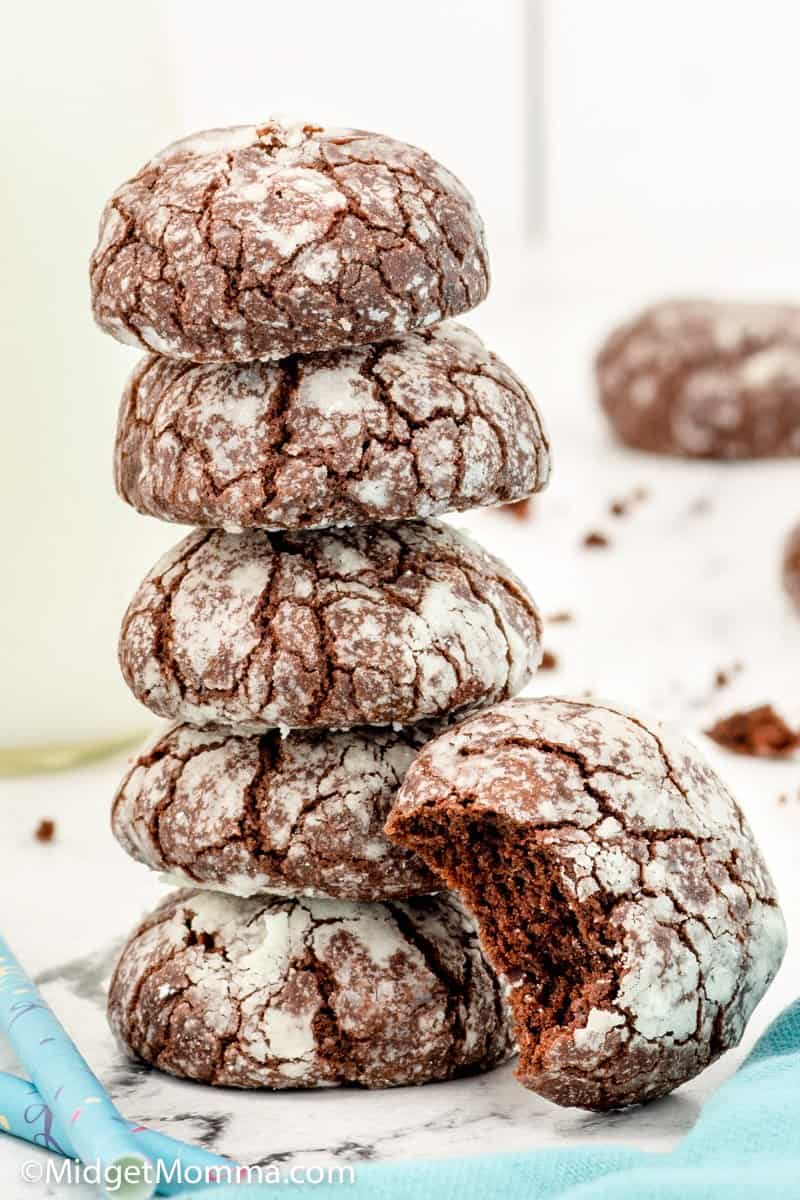 chocolate crinkle cookies