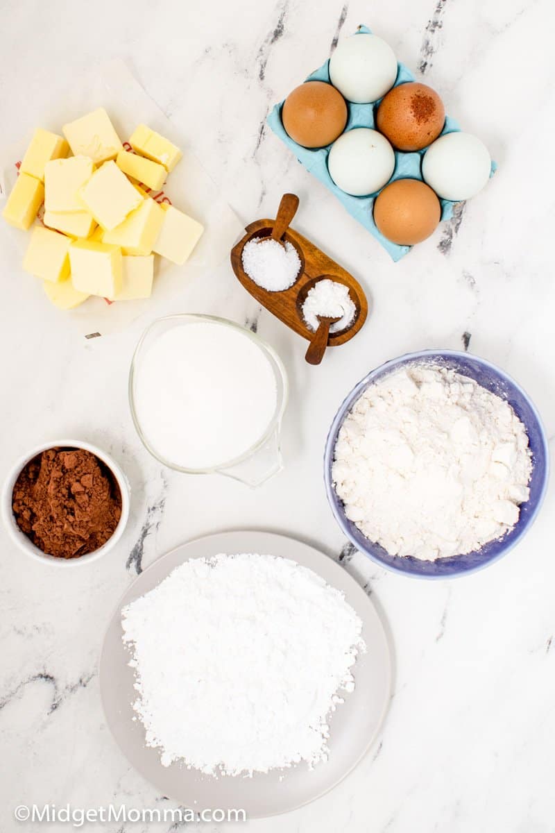 chocolate crinkle cookies ingredients