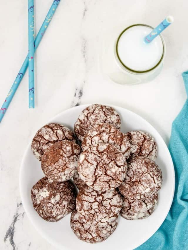 Chocolate Crinkle Cookies Recipe