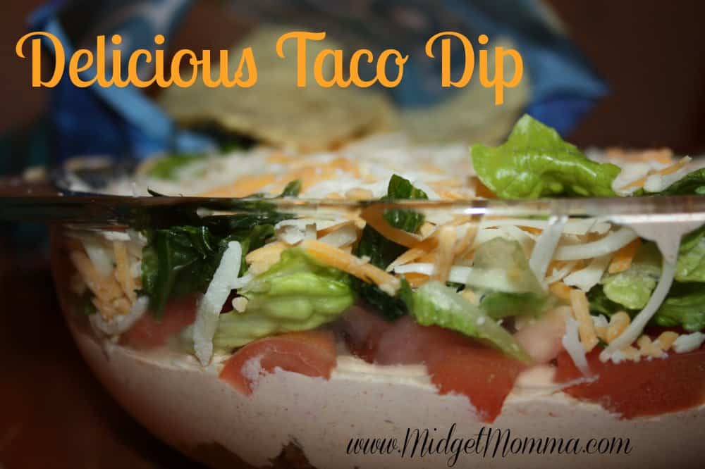 Easy Layered Taco Dip with Meat, Cheese & Special Sauce