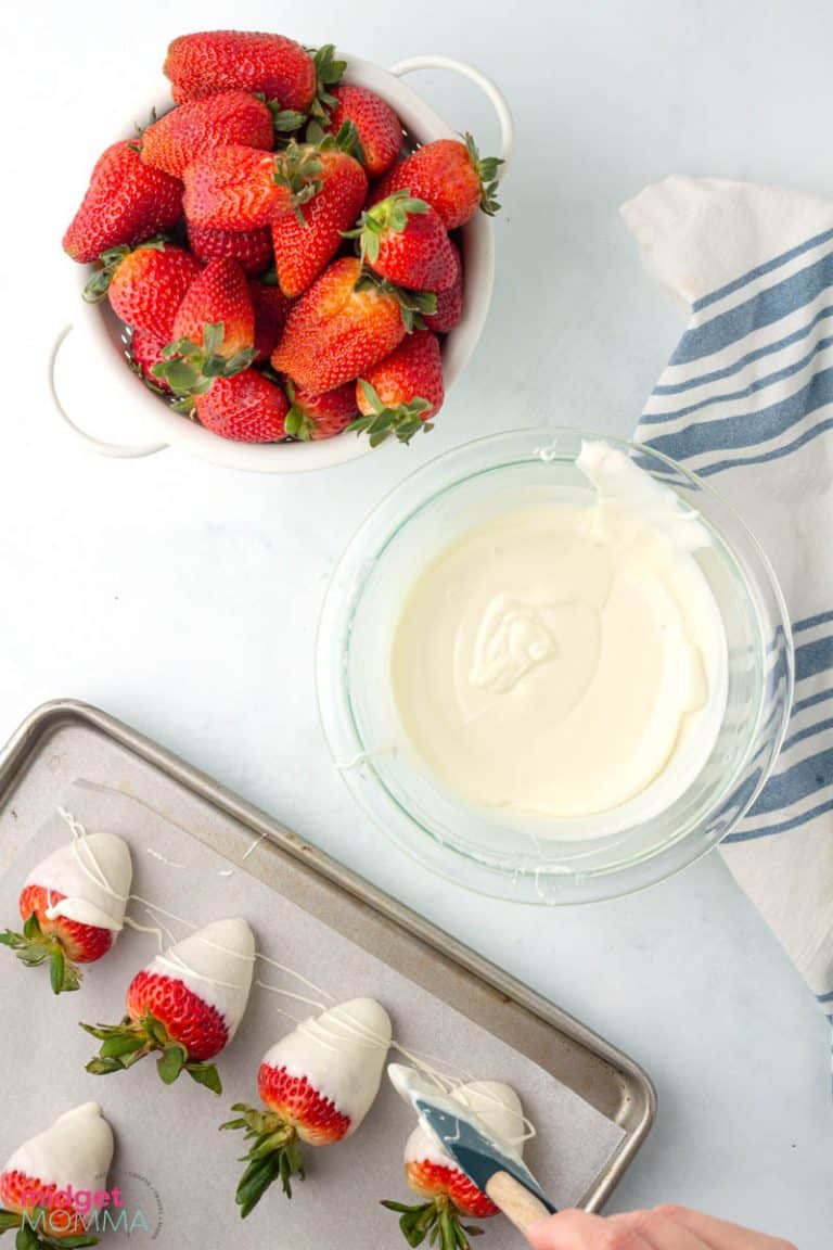 How to Make White Chocolate Covered Strawberries