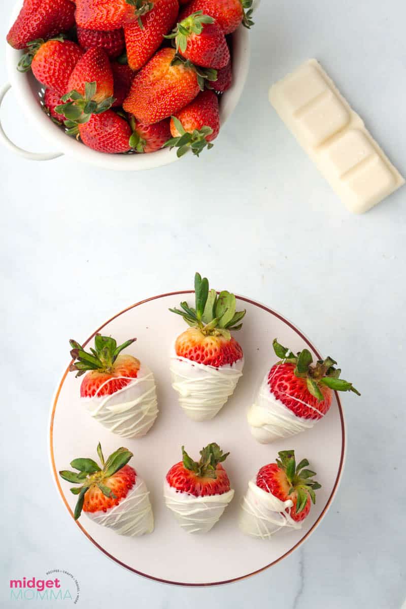 How to Make White Chocolate Covered Strawberries