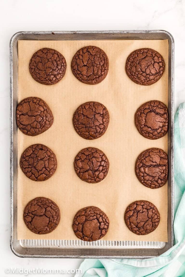 Soft, Chewy & Fudgy Brownie Cookies Recipe