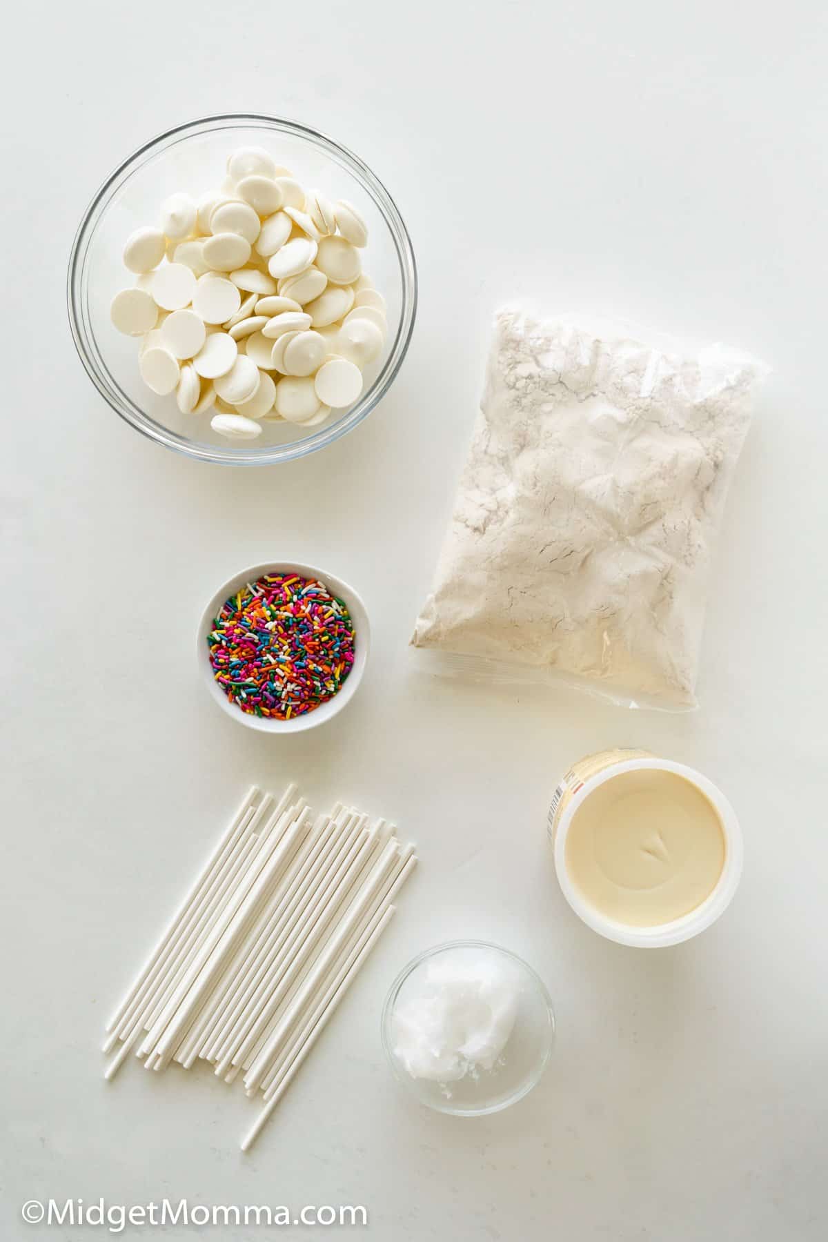 Cake Pops ingredients 