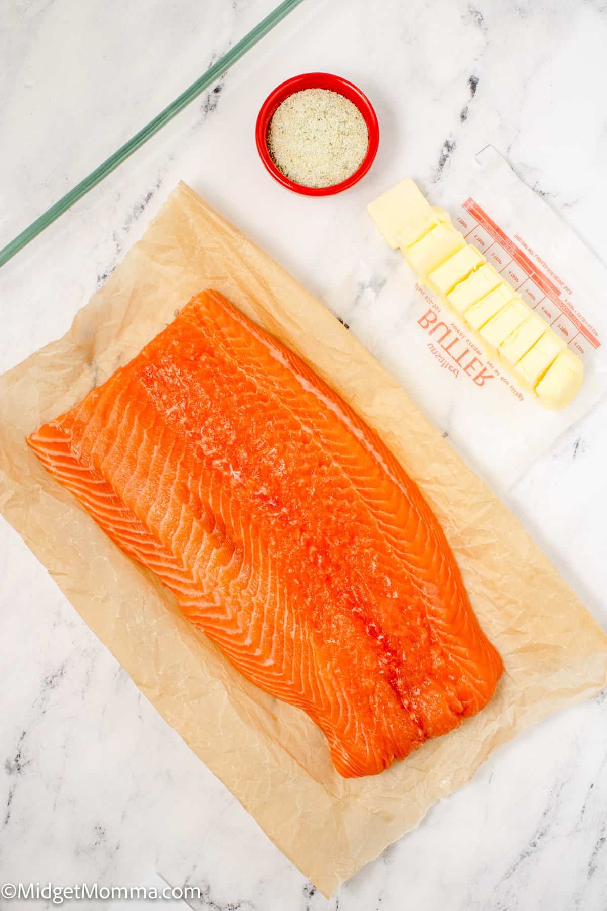 Oven Baked Salmon ingredients