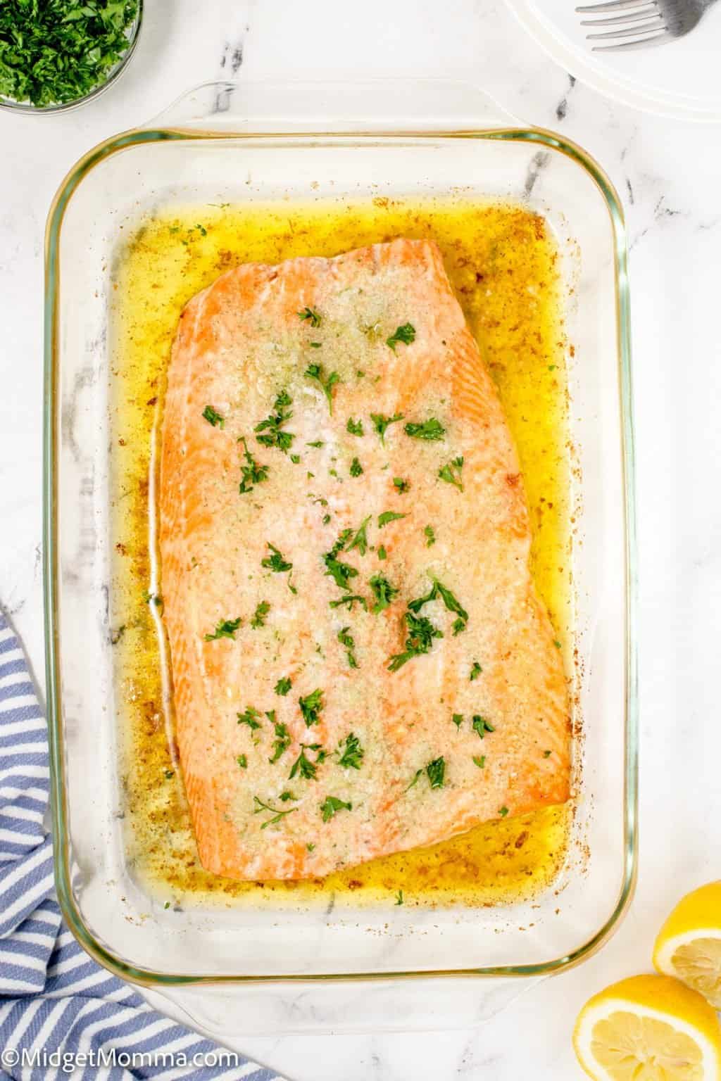 Easy Oven Baked Salmon Recipe Just 3 ingredients!