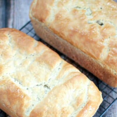 Homemade white bread recipe