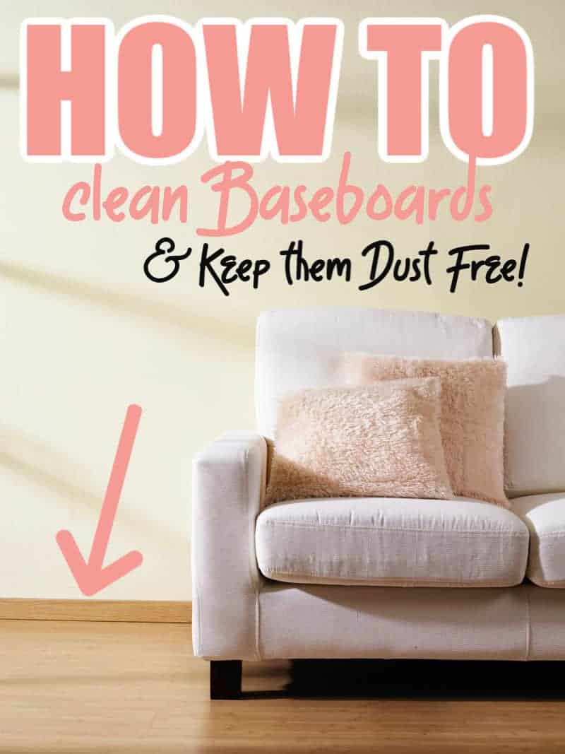 How to Clean + Wash Baseboards - Clean Mama