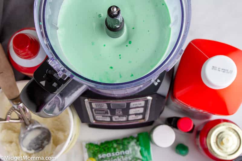 Shamrock Shake Recipe Ingredients - milk, ice cream, whipped cream, mint extract
