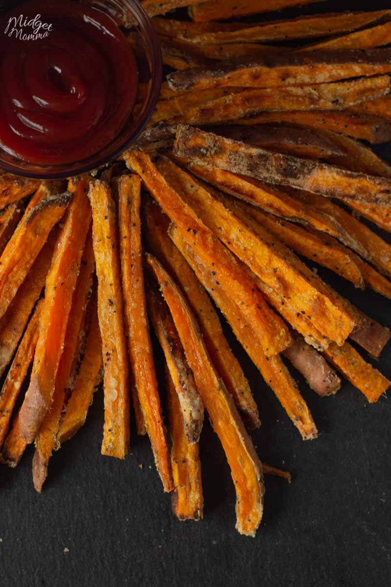 crispy sweet potato fries