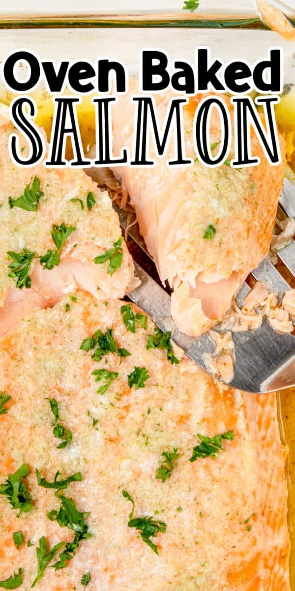 Easy Oven Baked Salmon Recipe - Just 3 ingredients!