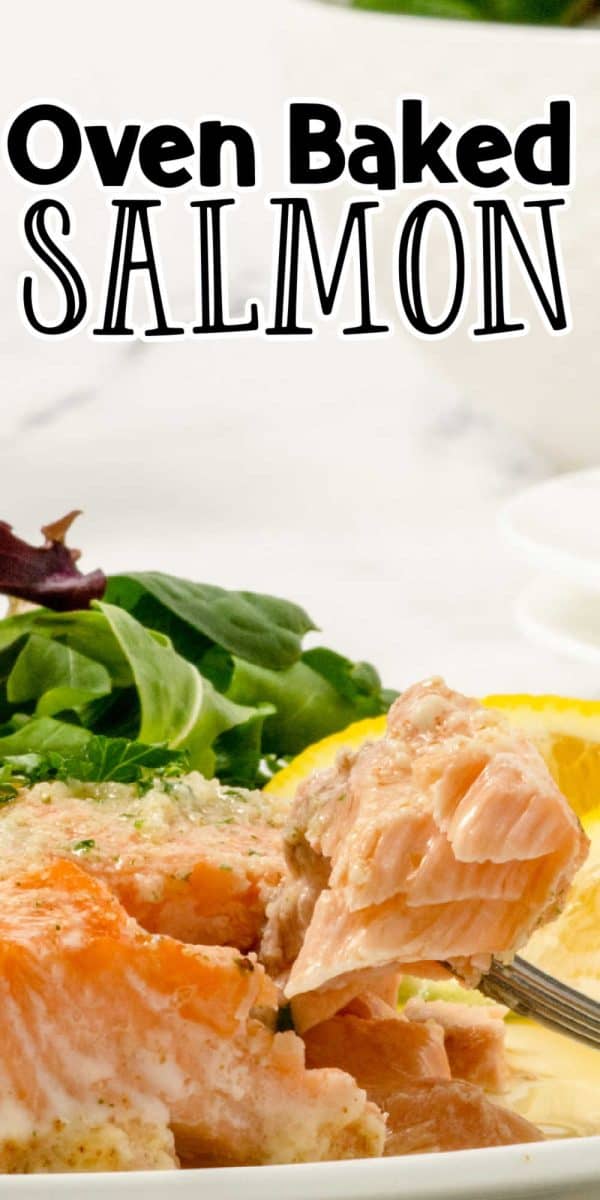 Easy Oven Baked Salmon Recipe - Just 3 ingredients!