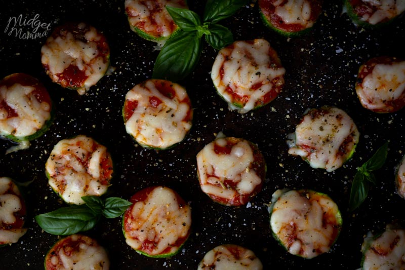 Zucchini Pizza Bites