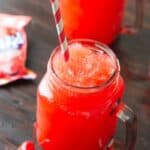 Cherry Homemade Slushie