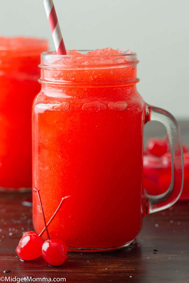 Cherry Homemade Slushie