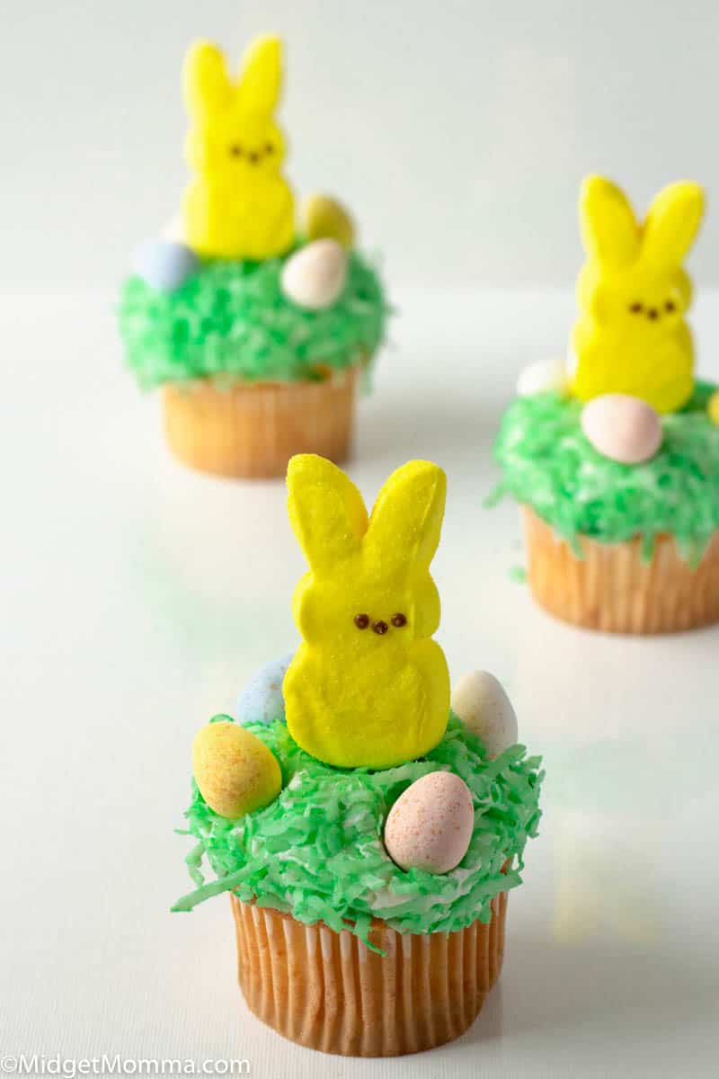 Easter Bunny Peeps Cupcakes