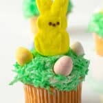 Easter Bunny Peeps Cupcakes