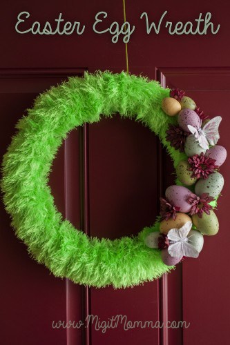 Do It Yourself Easter Egg Wreath Do It Yourself Easter Egg Wreath