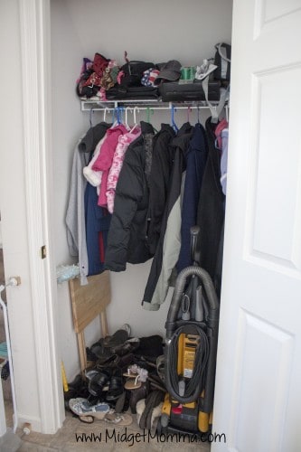messy closet 