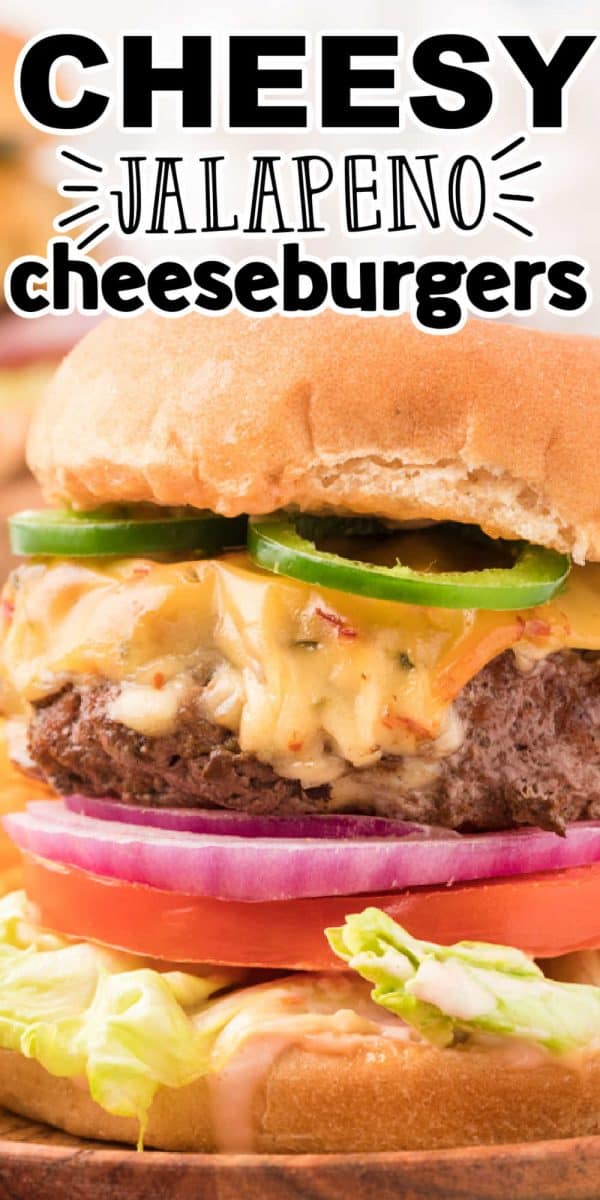 Juicy Jalapeno Jack Cheeseburger Recipe