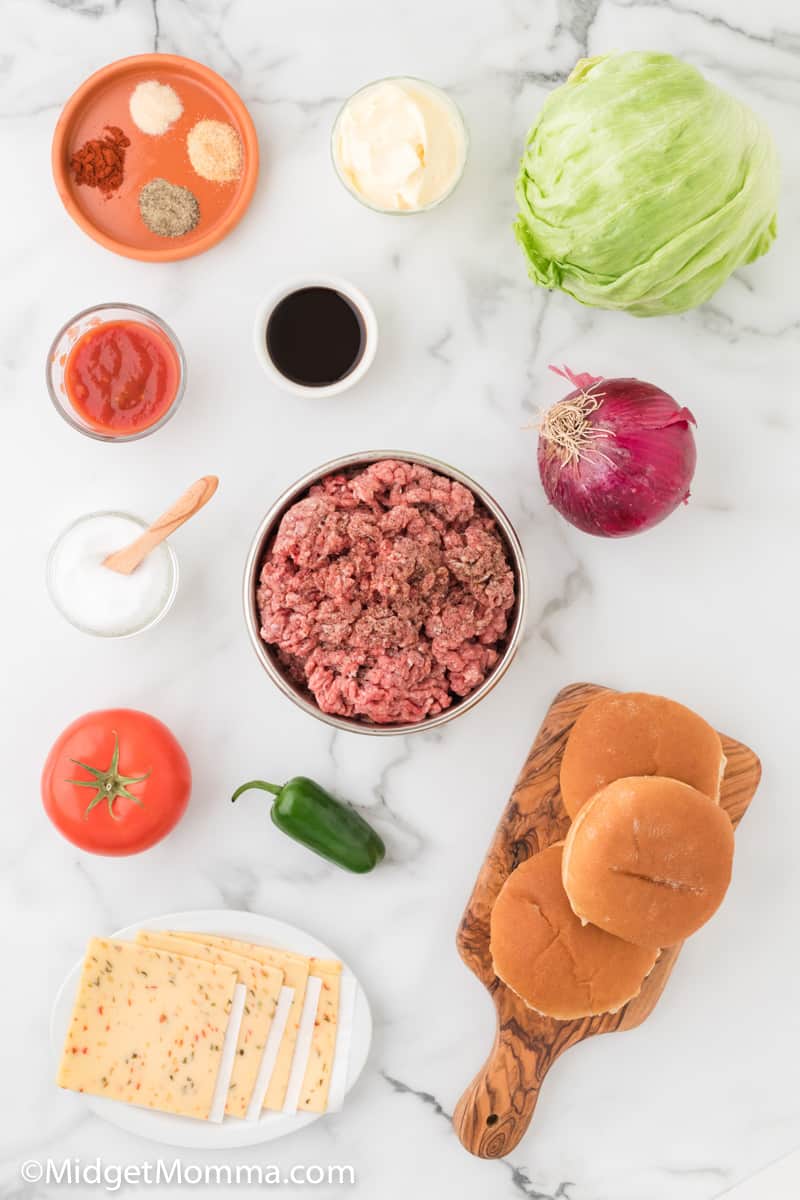 Jalapeno Jack Cheeseburger Recipe ingredients