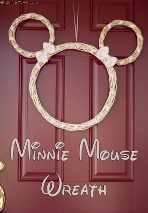 Minnie Mouse Wreath