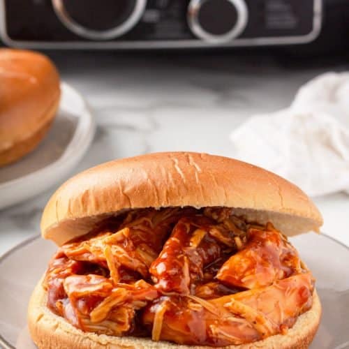 Slow Cooker Barbecue Pulled Chicken Recipe