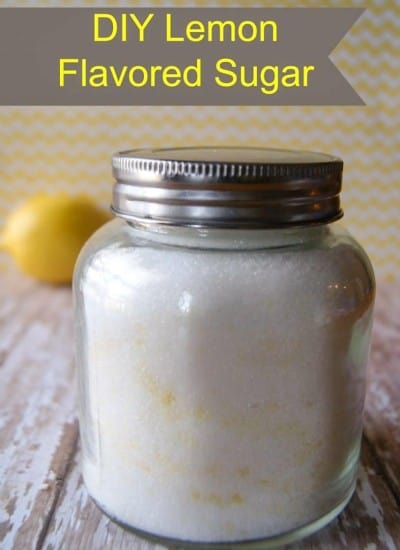 how to make lemon sugar