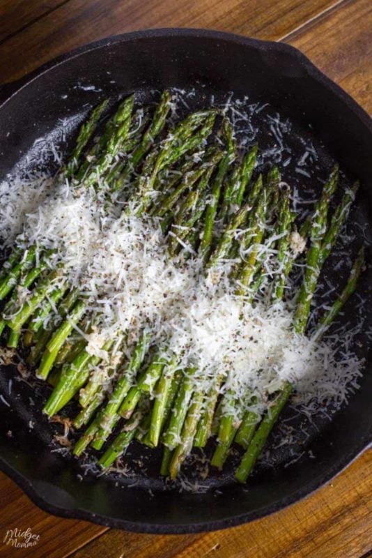 baked parmesan asparagus