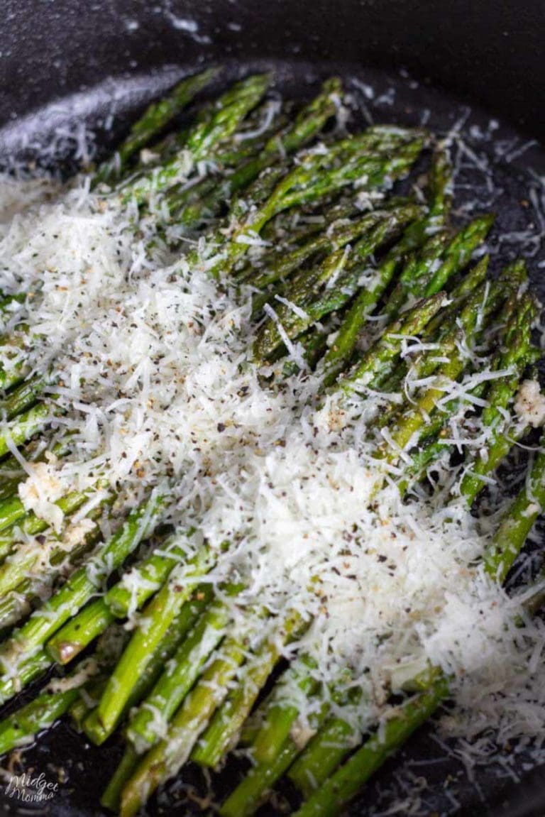 Oven Roasted Parmesan Asparagus
