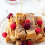 Homemade french toast sticks