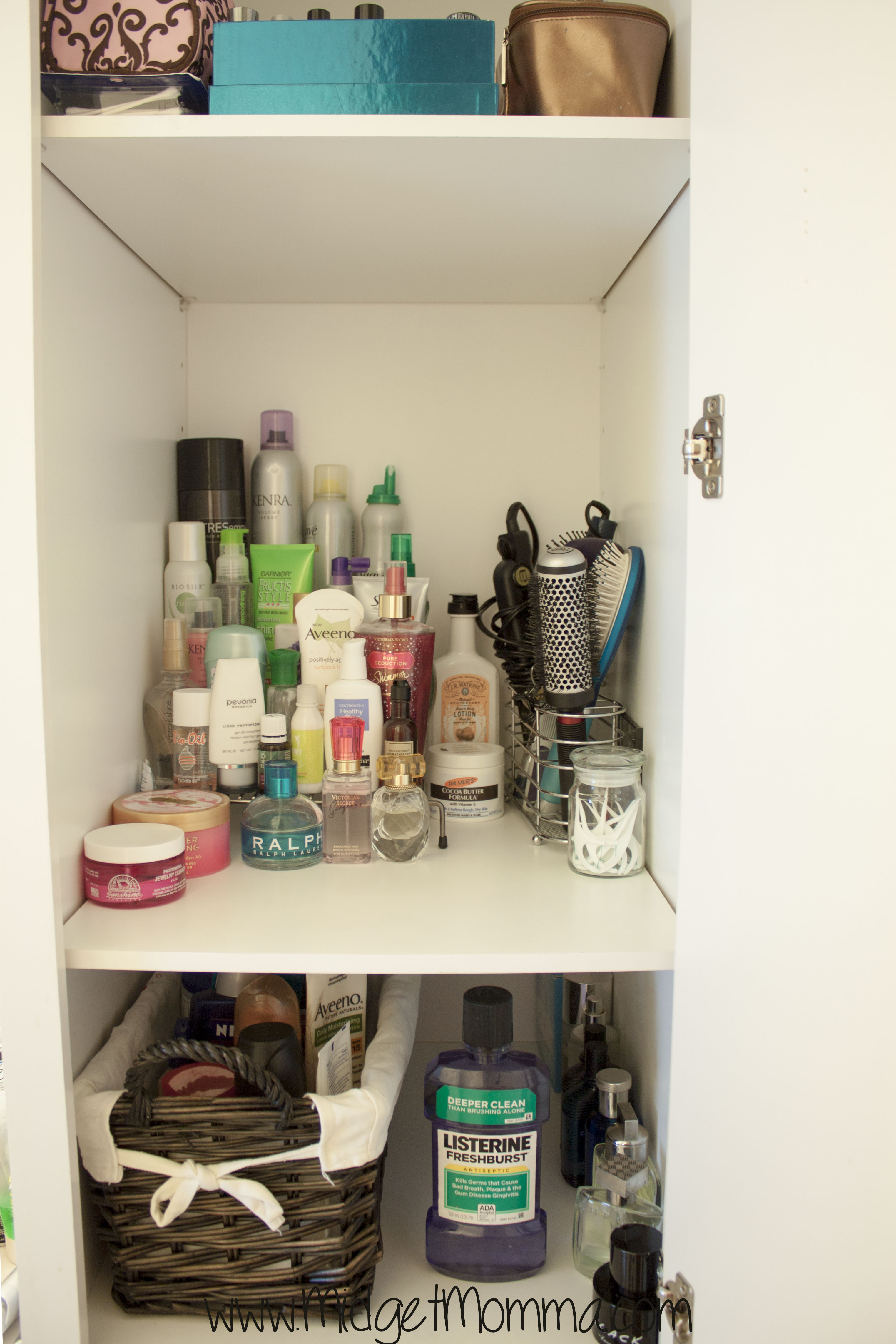 How To Organize Bathroom Cabinet
