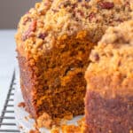 Pumpkin Coffee Cake