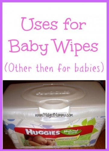Uses for Baby Wipes
