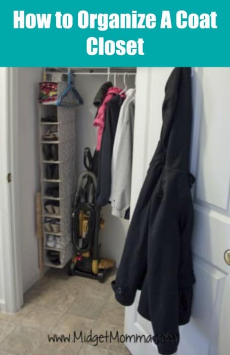 coat closet organization