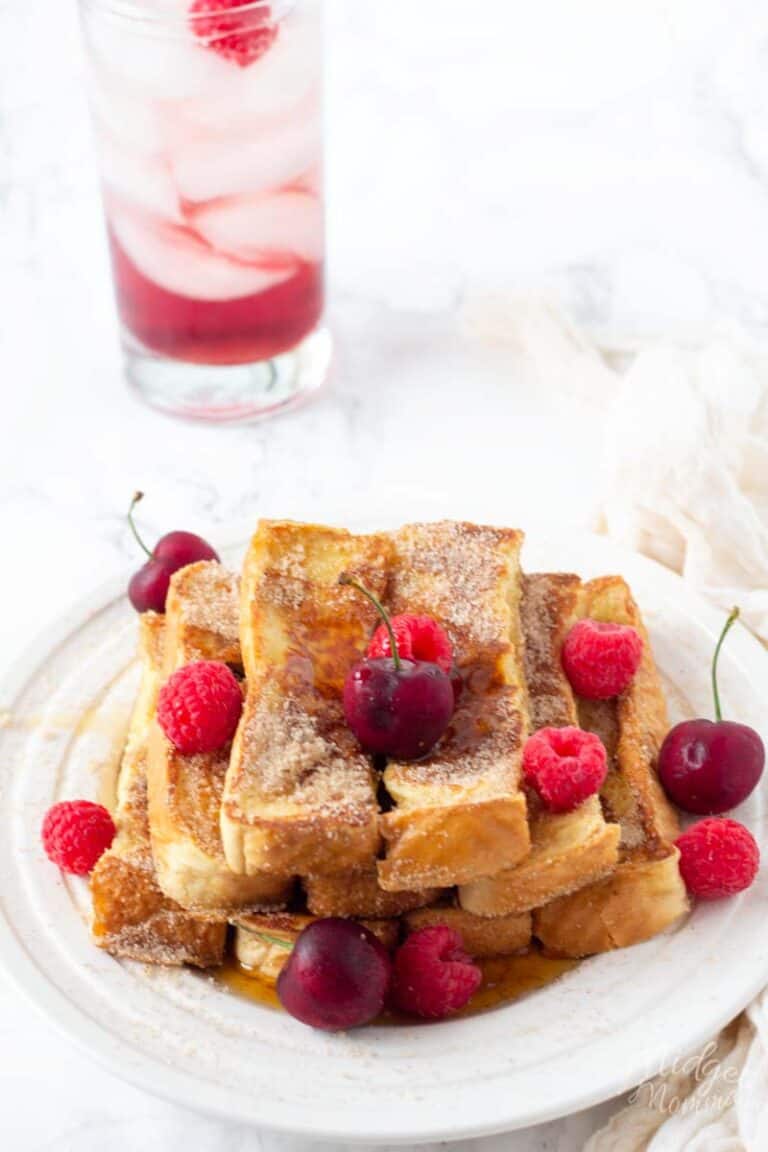 Cinnamon Sugar Homemade French Toast Sticks Recipe