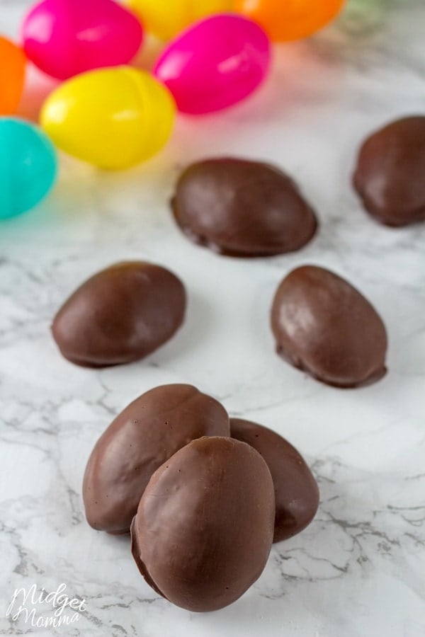 chocolate marshmallow eggs