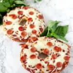 pizza bagel bites