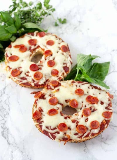 pizza bagel bites