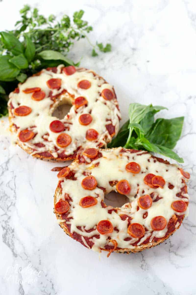 pizza bagel bites