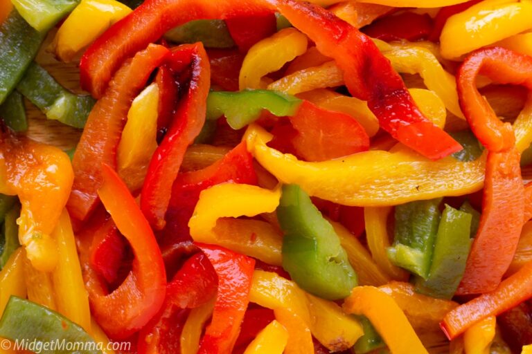 How To Roast Peppers (Step by Step Directions) • MidgetMomma