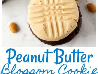 Peanut Butter Blossom Cookie Cupcake