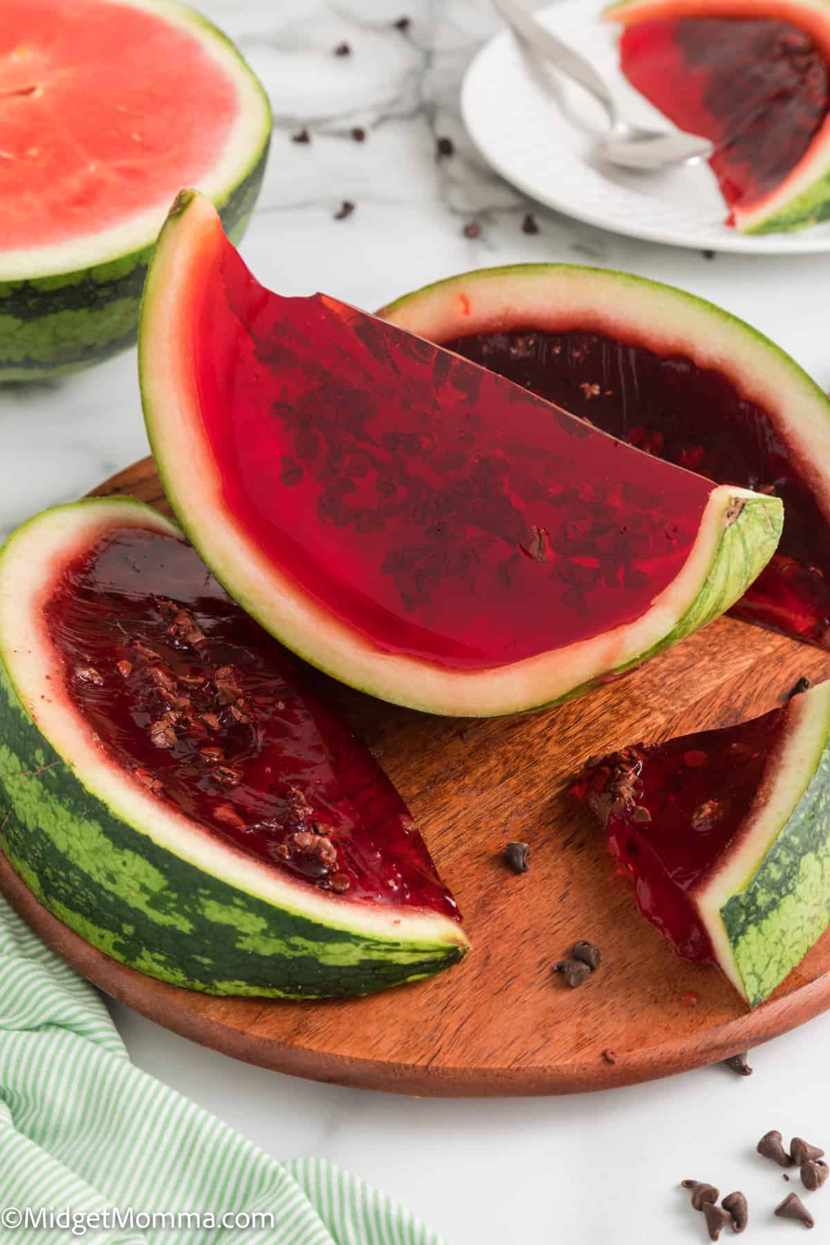 watermelon jello slices recipe
