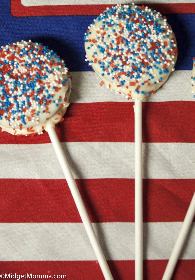 Red White and Blue Oreos