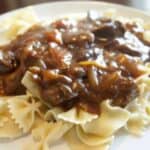 Crock Pot Hungarian Goulash is so easy to make and a perfect dinner recipe. Put in the slowcooker in the morning, cook all day and dinner will be ready