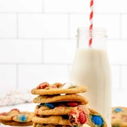 Patriotic M&M Cookies Recipes