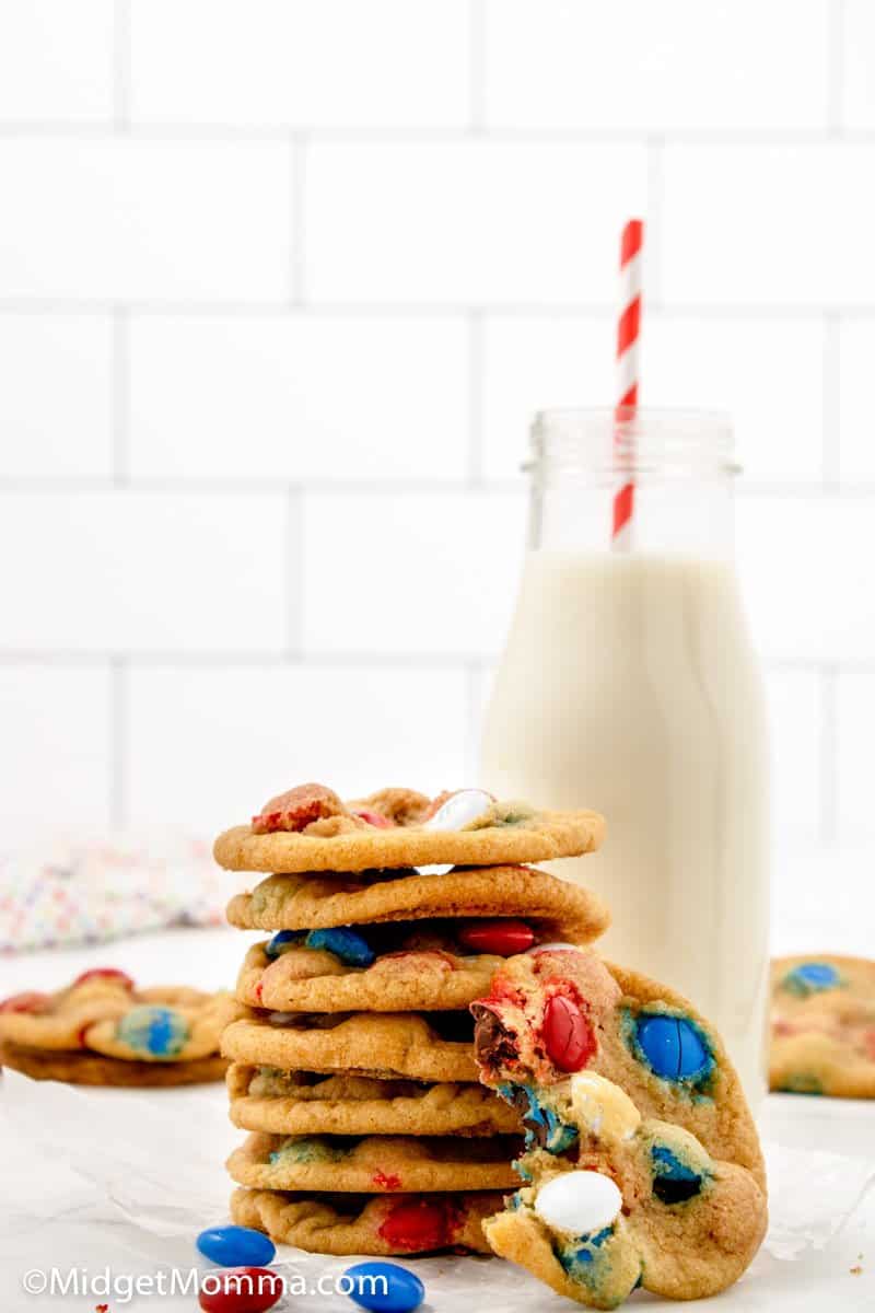 Patriotic M&M Cookies Recipes