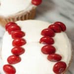 baseball cupcakes